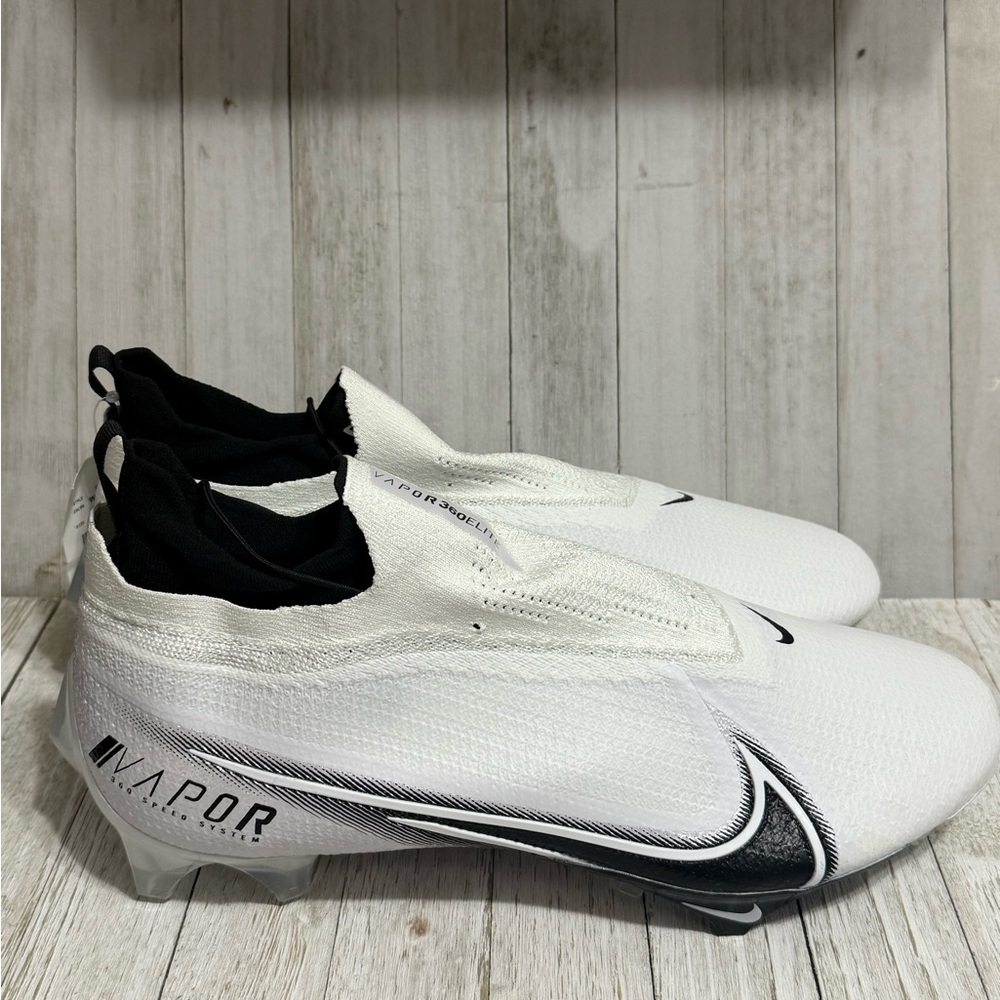 Nike Vapor Edge 360 Elite Flyknit Cleats black White